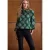 Corduroy blouse met ruitjespatroon