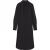Closed Shirtdress Long Sleeve Dresses Black
