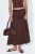Hoge Taille A-Lijn Midi Rok