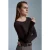 Dames Ribbel Bootneck Slim-fit Trui