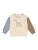 Lindex Sweatshirt  lichtbeige / donkerblauw / bruin / pastelgroen
