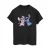 Disney Dames/Dames Lilo & Stitch Kisses Katoenen Vriendje T-shirt (Zwart)