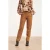 Smashed Lemon 24597 suède aangesloten broek |