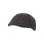 Sarlini geruite flatcap grijs