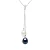 YOU AND ME zoetwater parel 89mm Wit en zwart of wit