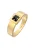 KUZZOI Ring  goud / zwart