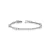 Damesarmband met Sprankelende Cubic Zirconia, 925 Sterling Zilver BIPU022