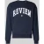 REVIEW Sweatshirt met Varsiety-emblemen