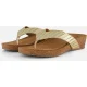 Lazamani Lazamani Slippers goud Suede