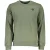 Gianmarco Venturi Verde Katoenen Heren Sweatshirt