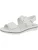 WALDLÄUFER Sandalen met riem ‘Hakura’  wit