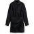 Scotch & Soda Mini Poplin Wrap Dress Evening Black