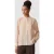 ARKET Henna Fluid Tuxedo Shirt Beige