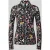 Marc Cain Slim fit overhemdblouse met all-over bloemenmotief
