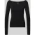 REVIEW Slim fit shirt met lange mouwen boothals