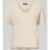 Oui Gebreid shirt met V-hals