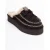 Yalina Leren Platform Mocassin Slippers