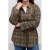 VERO MODA CURVE geruite blouse Plus Size – groen