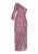 IZIA Jurk Dames Roze Veelkleurig