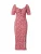 Happiness İstanbul Zomerjurk  goudgeel / pitaja roze / zwart / wit
