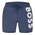 Boss Heren Octopus Bold Logo Zwemshorts (Marineblauw)