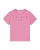 Watapparel Shirt ‘ Spread Love not Hate ‘  gemengde kleuren / rosa