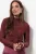 Studio Anneloes Pepper Glitter Top 13382 T-shirt Lange Mouw 4538 Vintage Berry/blackberry