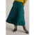 White Stuff Jenna Cord Tiered Skirt Dark Green