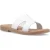 Hush Puppies Azalea Leer Dames Witte Sandalen