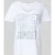 milano italy T-shirt met strass-steentjes