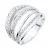 Diamond Ring 0.60 Cts luxe sieraden White Gold