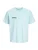 JACK & JONES Shirt ‘JCOCLUB’  pastelblauw / zwart / wit