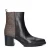 Michael Kors Lex Bootie leren enkellaarzen zwart/bruin