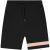 Malelions Men Captain Shorts | Black