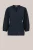 WE Fashion – Dames blouse met structuur – Regular fit – Donkerblauw – Viscose –