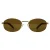 Prada PRB53S 5AK09Z gouden donkerbruine zonnebril