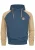 INDICODE JEANS Sweatshirt ‘Rowland’  donkerbeige / navy