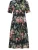 Goldner Blousejurk  marine / groen / pink