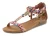 LASCANA Sandalen met riem  gemengde kleuren