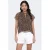ONLY top met panterprint zwart