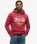 Perfect Fit Script Hoodie Rood