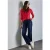 Street One Dames Basis shirt in Rood