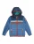 TROLLKIDS Outdoorjas ‘Eikefjord’  navy / petrol / mintgroen / bloedrood