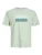 JACK & JONES Shirt  blauw / lichtgrijs / mintgroen