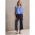 Street One Studio Dames 7/8 jersey broek in Blauw
