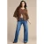 Red Button high waist wide leg jeans – stone used