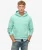 Essential Hoodie met Logo en Halfgeborstelde Voering Groen