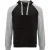 Roly Badet tweekleurige uniseks volwassen hoodie