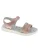 Beppi Sandalen  lichtgrijs / oudroze