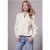 Street One Studio Dames Overhemdblouse met structuur in Beige
